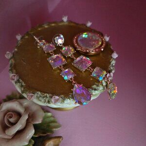 Mini Ceramic Jewelry "Cake Stand" Display Kawaii Cottagecore Coquette